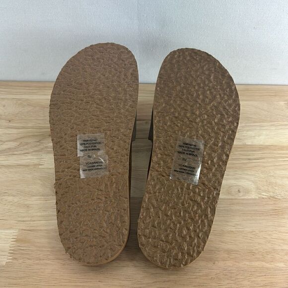 Vince Camuto Kanadial Sandal- Verona Suede- Tuscan Taupe- Size 6- NIB - Picture 6 of 8